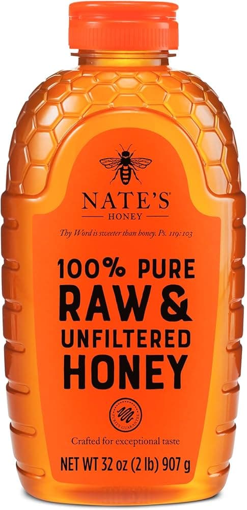 Nature Nate's 100% Raw and Unfiltered Honey - as seen on @selina.dasilvaaa's video